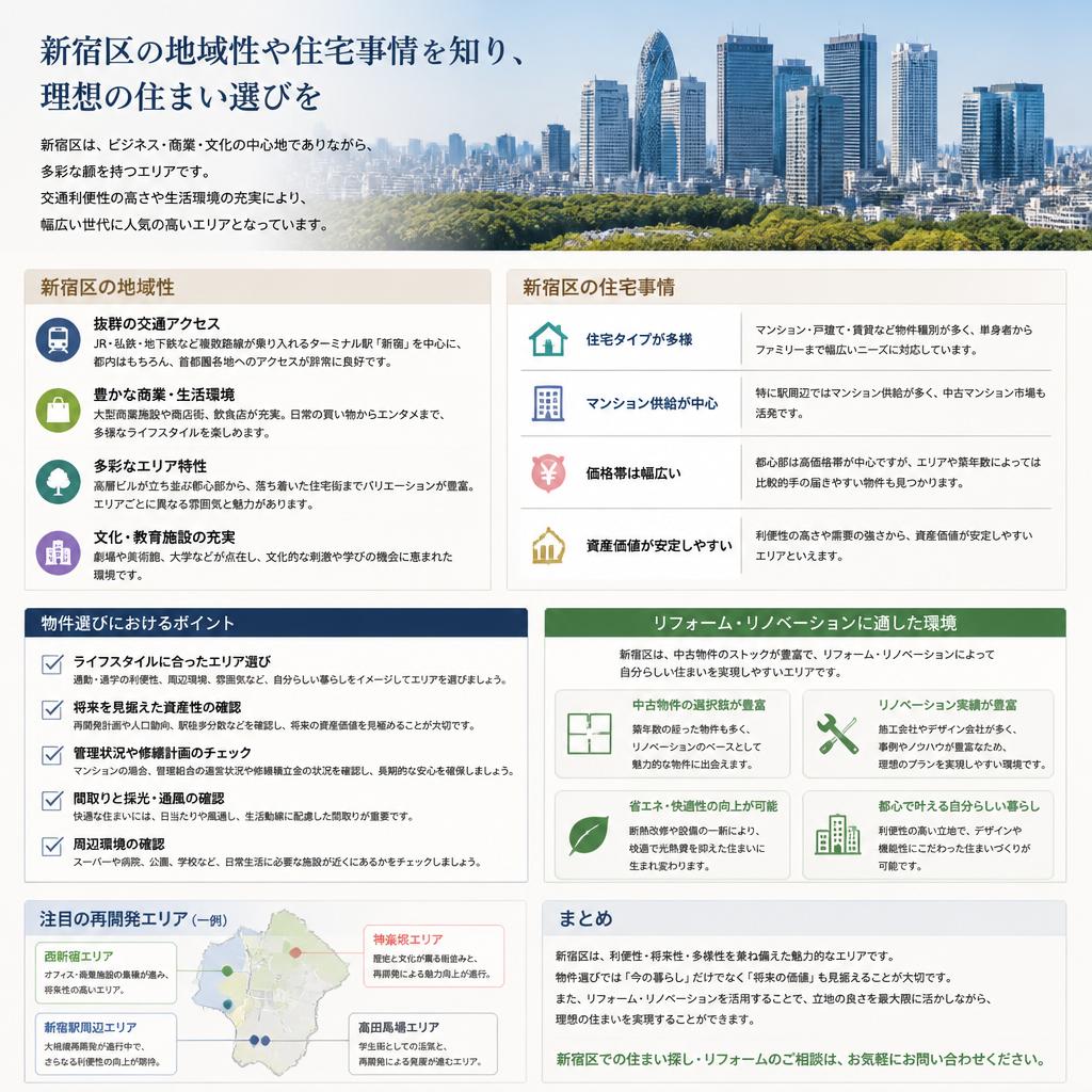 2. 新宿区の特性を理解する