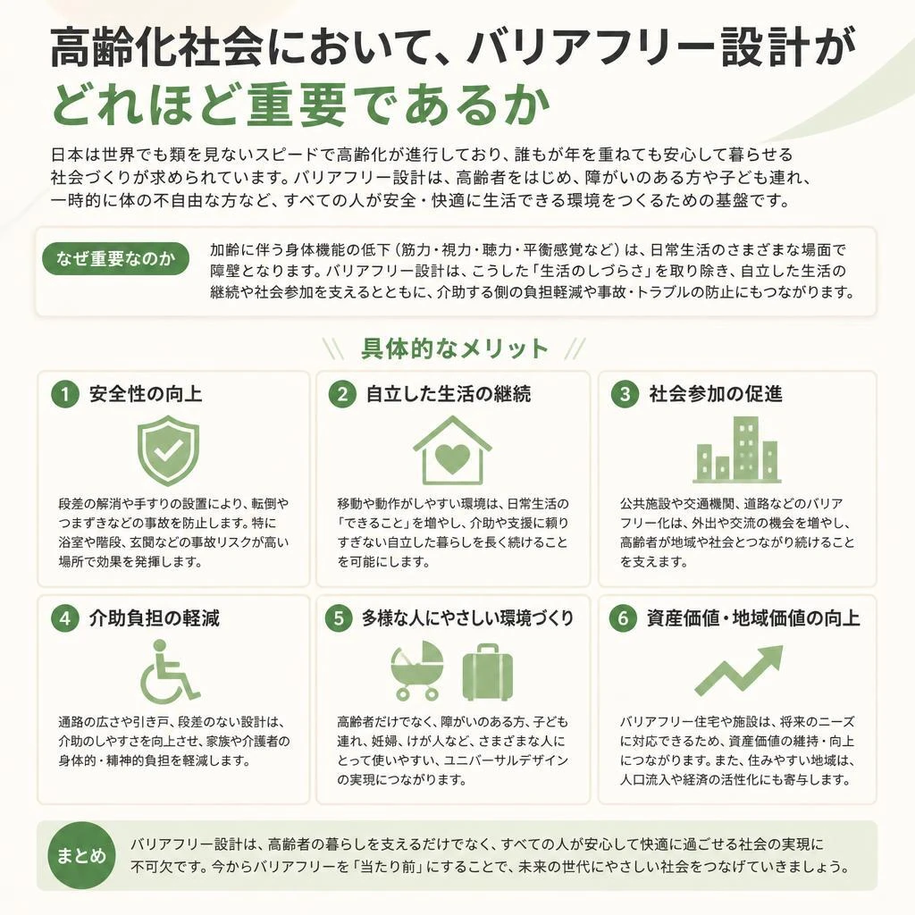 バリアフリーの必要性