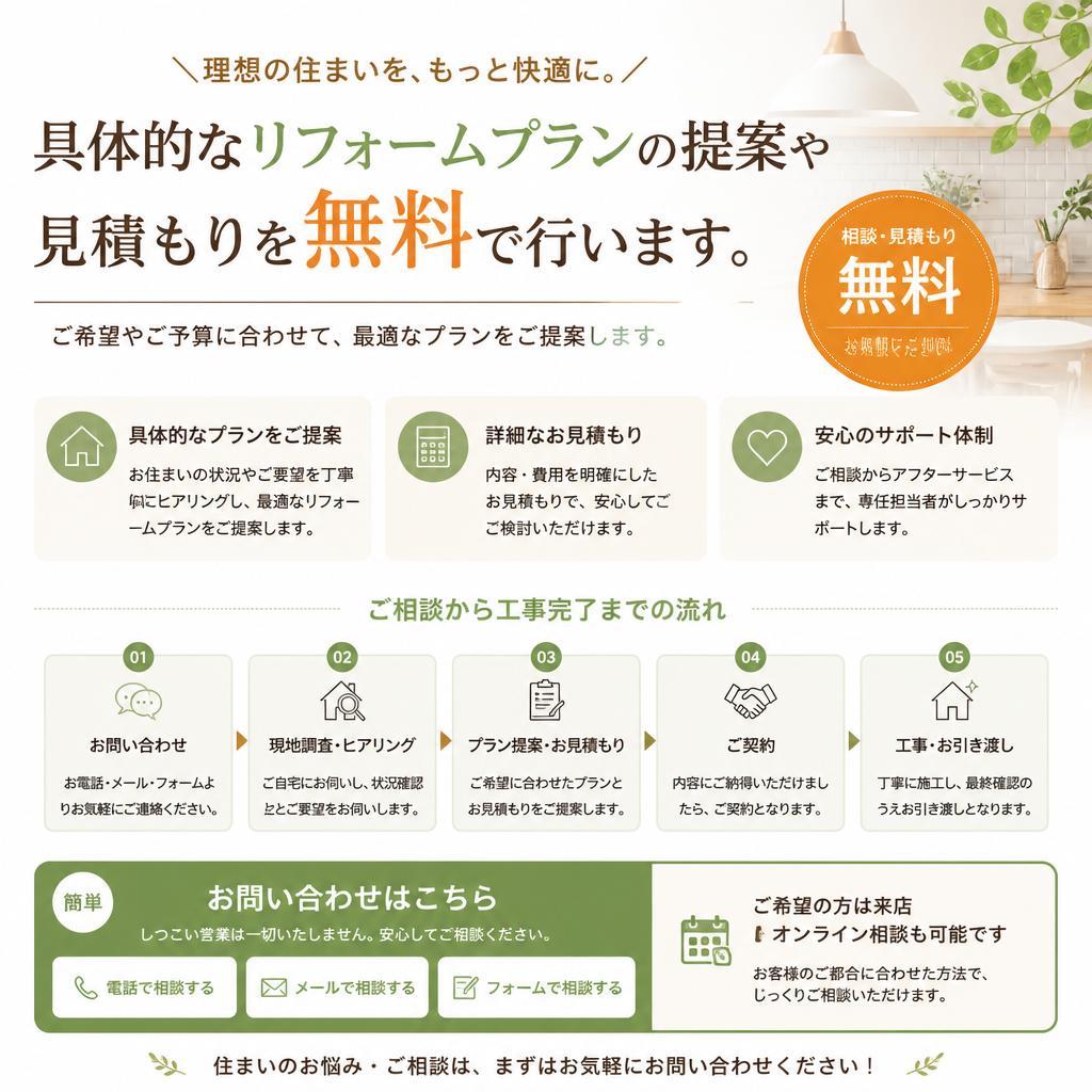 今すぐ無料相談を！