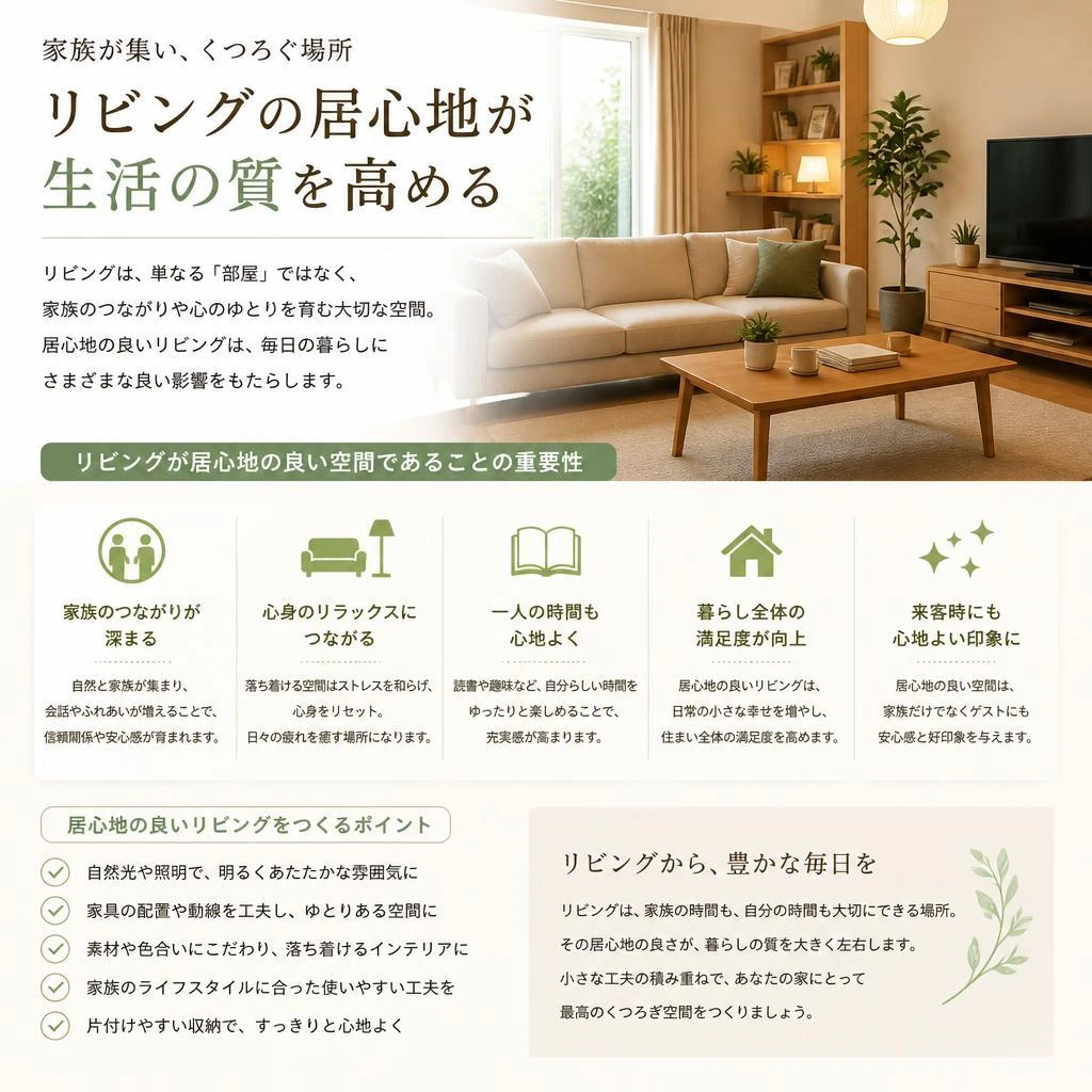 リビングの重要性