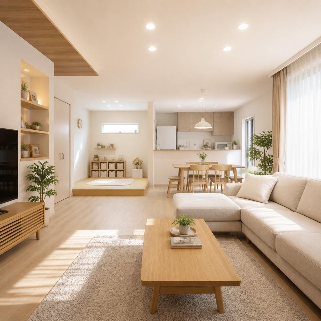 家族みんなが快適に過ごせるお部屋