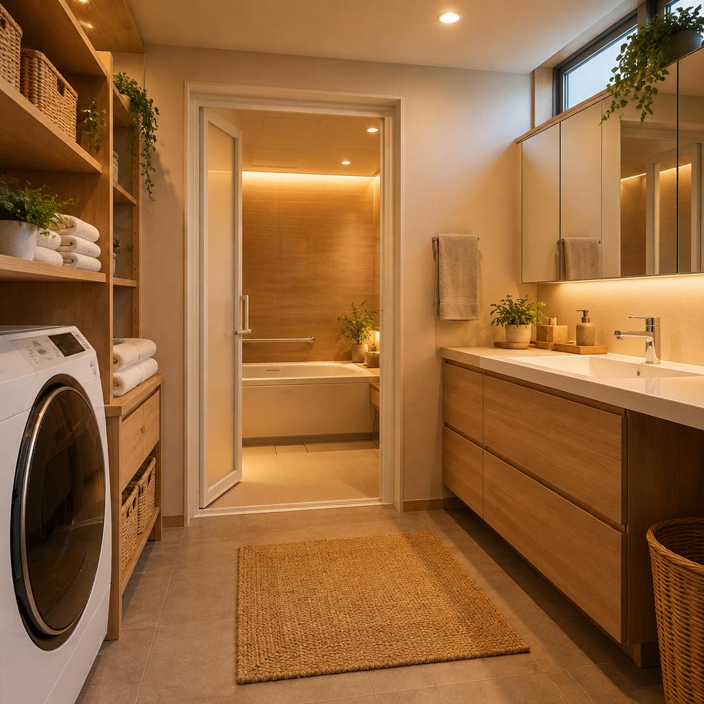 寒い脱衣所を、冬も心地よいお気に入りの空間へ。ヒートショック対策も、おしゃれな脱衣所リフォームも、住まいに合わせてご提案します。
