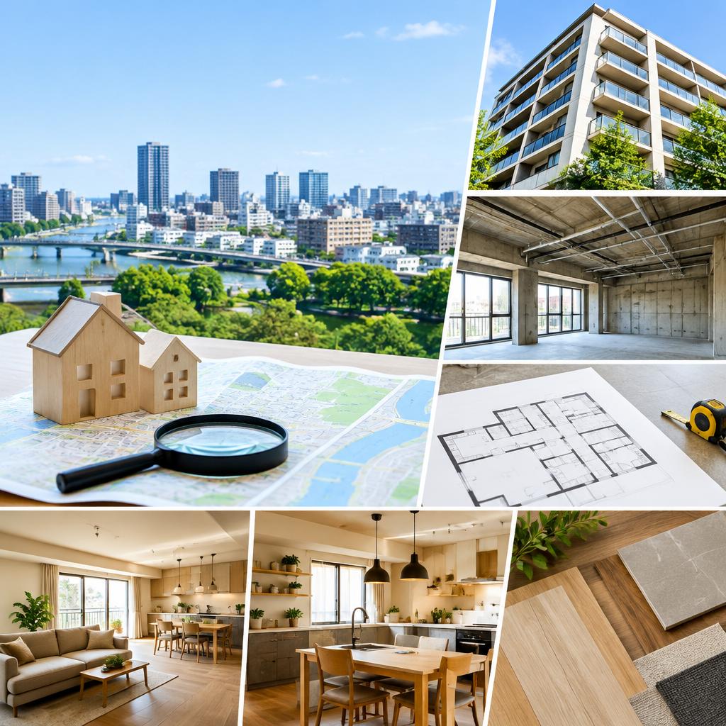 新宿区で見つける、リノベーションに適した中古マンション。
