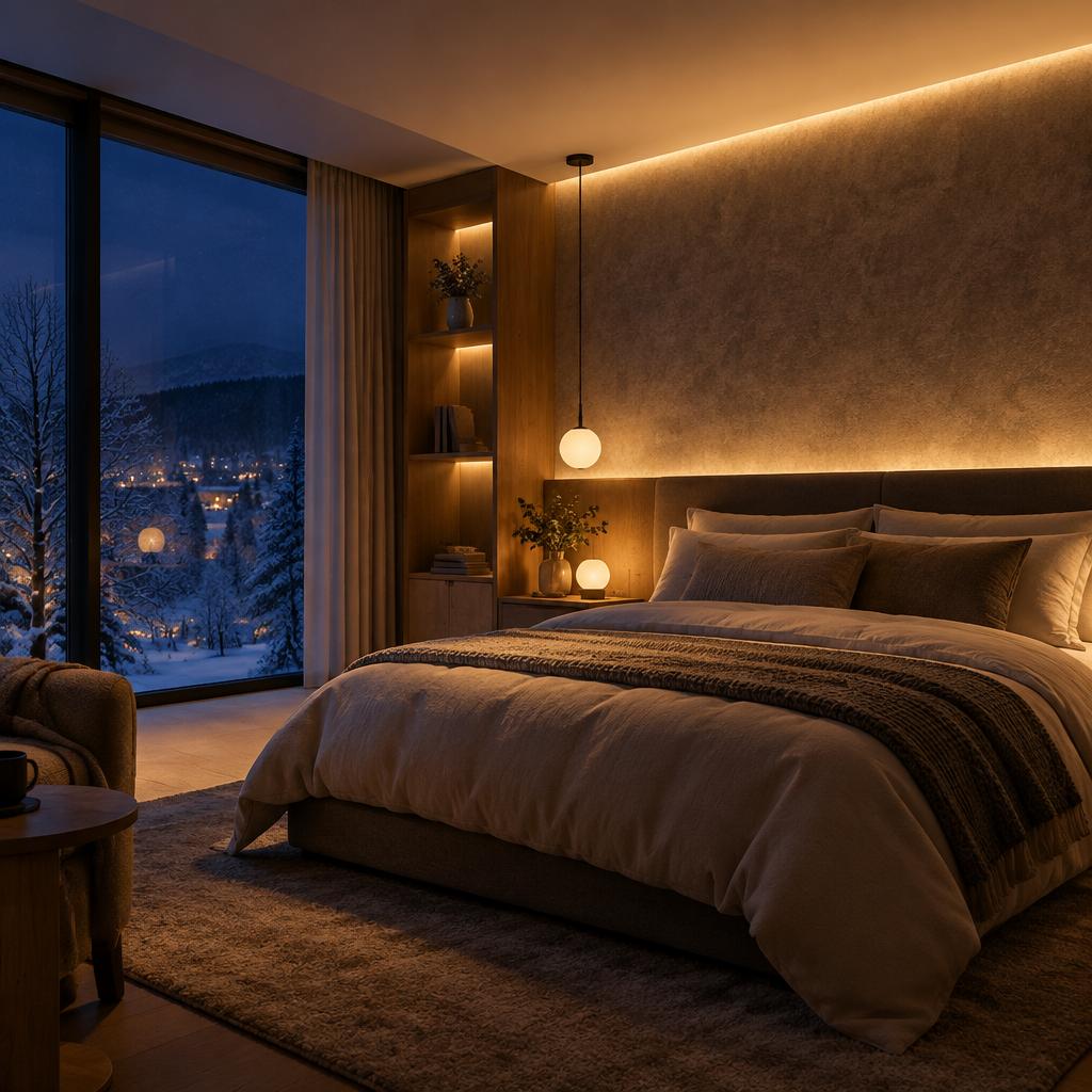 冬の夜を、眠りたくなる景色に。照明から整える、あなただけの寝室リノベーション。｜中野区のリフォームならパラリノベ株式会社